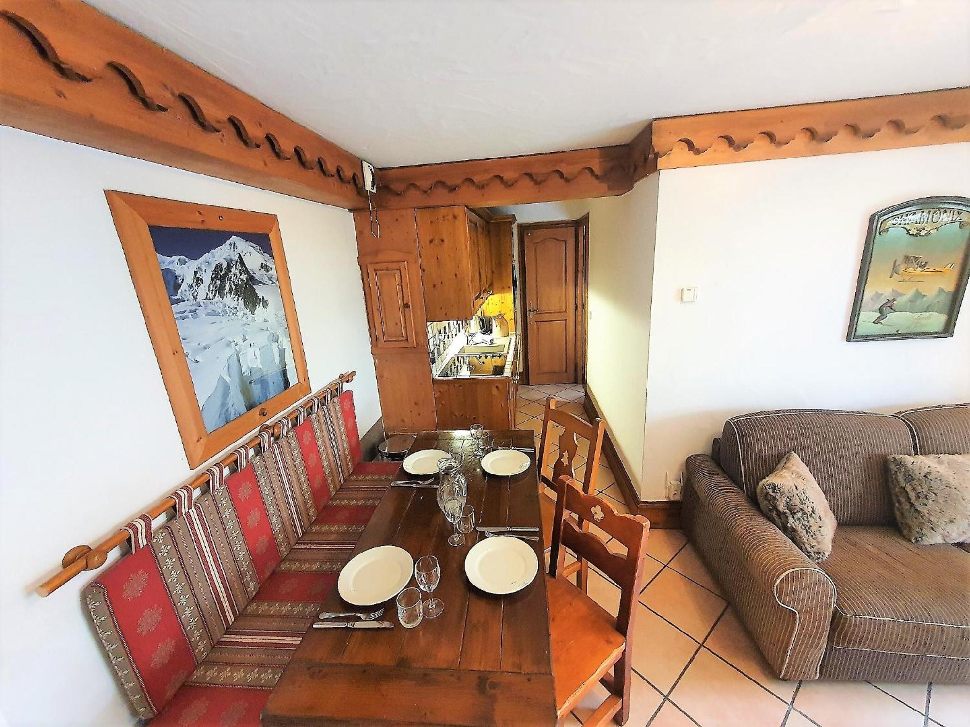La Ginabelle Vue Montblanc 4 Personnes Apartment Chamonix Luaran gambar